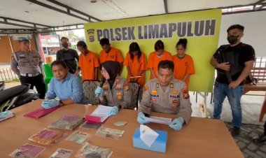 Bongkar Sindikat Curanmor Kota Pekanbaru, Polsek Lima Puluh Kaget 3 Pelaku Ternyata Perempuan