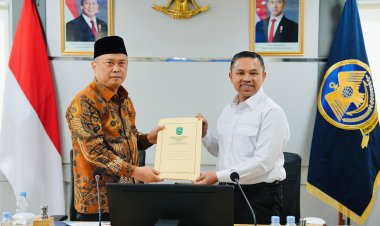 Bahas Konektivitas Riau, Gubernur Abdul Wahid Temui Mentri Perhubungan Usulkan Relokasi Bandara dan Jalur Kereta Barang