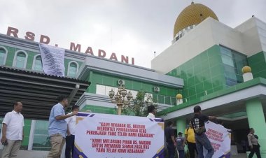 Kontraktor Segel Ruangan di RS Madani, Pemko Pekanbaru: Tak Bisa Dibayar, Tak Ada Kontrak Resmi