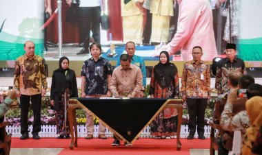 Komitmen Turunkan Emisi dan Jaga Alam, Pemprov Bekerjasama Dengan PT RAPP Luncurkan Program GREEN for Riau