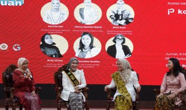 Gelar Talkshow Perempuan Dalam Karya, Kadispersip Riau Ingatkan Penggunaan Gadget Anak Perlu Diawasi  Dan Orang Tua Jangan Lengah