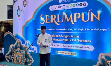 Gandeng Ustadz Abdul Somad, BI Riau Luncurkan Program Sedekah Digital “SERUMPUN” Di Masjid Raya An-Nur