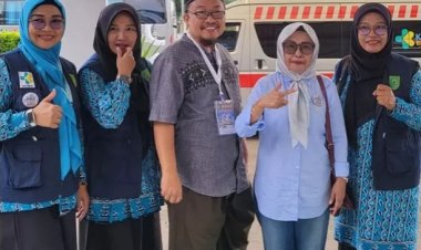 Utamakan Profesionalitas dan Tanggung Jawab, Kadiskes Inhu Monitoring Nakes Pendamping Jemaah Haji