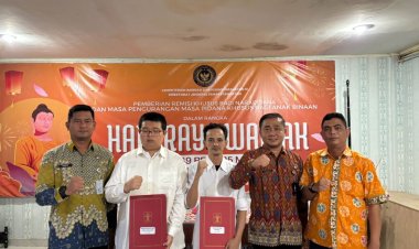 Hari Raya Waisak 2569 BE/2025, 13 Warga Binaan Lapas Kelas IIA Pekanbaru Beragama Budha Terima Remisi