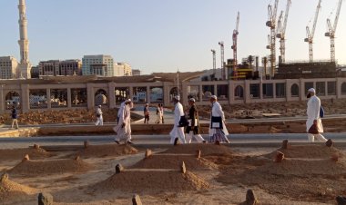 Pasca Ziarah ke Makam Baqi, Jema'ah Haji Inhil Lanjutkan Ibadah Arbain Di Masjid Nabawi
