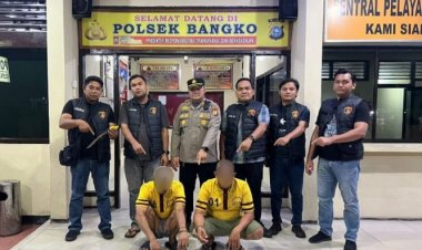 Penganiayaan Bersenjata Terjadi Di Bagan Siapiapi, Polsek Bangko Berhasil Tangkap Dua Orang Pelaku