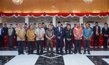 Lantik 30 Pejabat Eselon III, Gubernur Riau Tegaskan Jabatan Bukan Hadiah Tapi Amanah