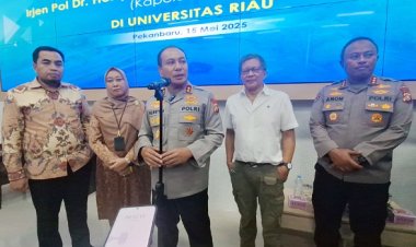 Green Policing Hadir Di Universitas Riau, Kapolda Riau Ajak Mahasiswa Bangun Kesadaran Ekologis