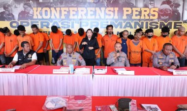 Tangkap 169 Pelaku Premanisme, Polda Riau Sebut 13 Diantaranya Masih Dibawah Umur