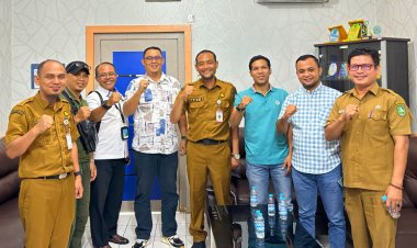 Sinergi Sukseskan MTQ Riau ke-43, PWI Bengkalis Tawarkan Gedung Jadi Pusat Media Center