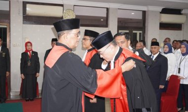 Tegaskan Komitmen Sinergi Dan Integritas, Bambang Trikoro Resmi Pimpin PN Pekanbaru