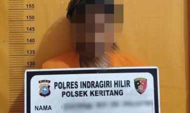 Empat Bulan Buron, Pelaku Curanmor Berhasil Diringkus Polres Inhil
