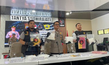 Selamatkan 10 Ribu Jiwa Dari Bahaya Narkoba, Polres Bengkalis Gagalkan Penyelundupan 2Kg Heroin