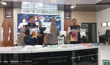 Bongkar Jaringan Narkoba Internasional Di Rupat, Polres Bengkalis Gagalkan Hampir 1 Kg Sabu
