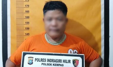 Ancam Penjual Nasi Goreng Dengan Badik, Pria Asal Enok Diamankan Polres Inhil