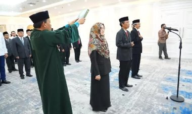 Cetak Sejarah Rektor Perempuan Pertama, Prof. Dr. Leny Nofianti Resmi Pimpin UIN Suska Riau