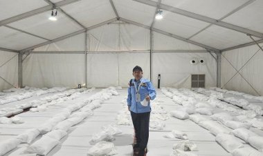Tinjau Kesiapan Tenda Arafah, Kemenag Riau Himbau Jemaah Tetap Waspada Dan Jaga Kekompakan Jelang Puncak Haji