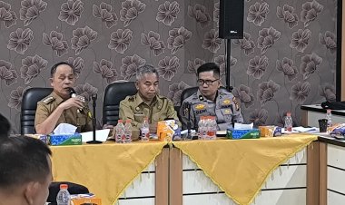 Bupati Inhil Tegaskan Perusahaan Harus Salurkan Dana CSR Untuk Penanganan Banjir