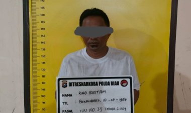 Residivis Kembali Beraksi, Polda Riau Gagalkan Penyelundupan 5 Kg Sabu Di Bengkalis