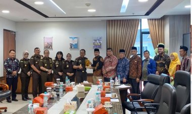 Wujudkan Pemerintahan Bersih dan Akuntabel, Komisi I DPRD Riau Sambangi Kantor Kejati Riau