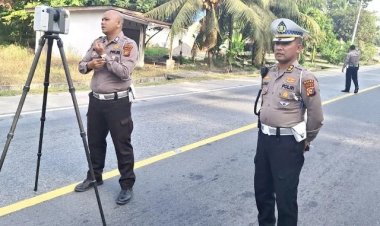 Rekonstruksi Kecelakaan Kini Lebih Akurat, Ditlantas Polda Riau Gunakan 3D Laser Scanner