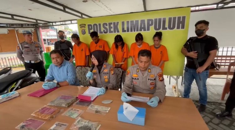 Bongkar Sindikat Curanmor Kota Pekanbaru, Polsek Lima Puluh Kaget 3 Pelaku Ternyata Perempuan