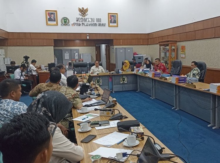 Usai RDP Bersama Komisi III DPRD Riau, PTPN IV Siap Bantu Perbaikan Jalan Rusak