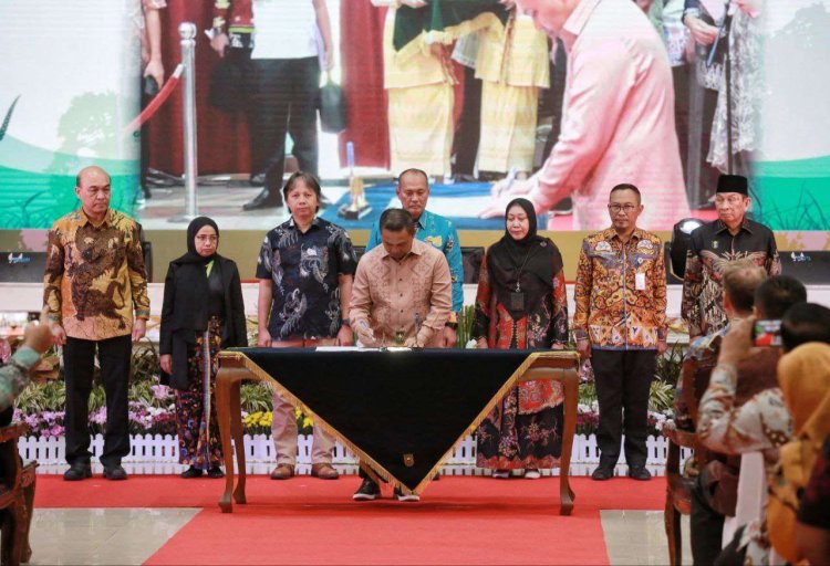 Komitmen Turunkan Emisi dan Jaga Alam, Pemprov Bekerjasama Dengan PT RAPP Luncurkan Program GREEN for Riau