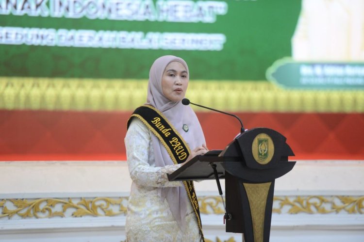 HUT PP PAUD ke 68, Bunda PAUD Riau Ajak Semua Pihak Bersinergi Wujudkan Pendidikan Berkualitas Hingga Daerah 3T