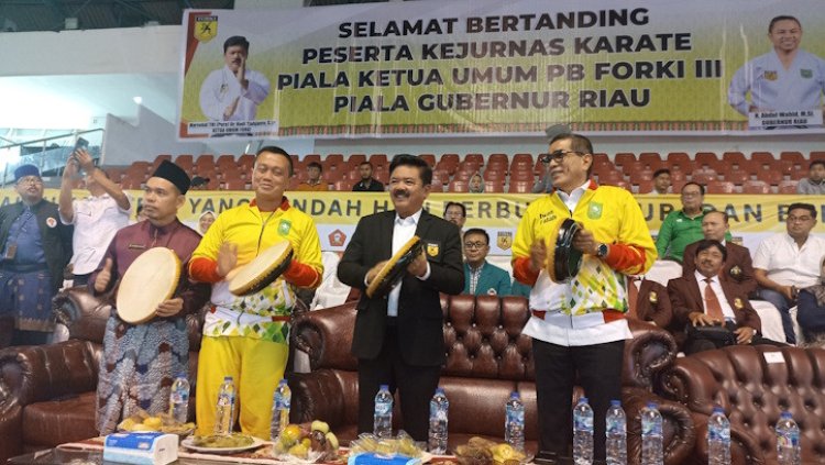 Marsekal Hadi Tjahjanto Resmi Buka Kejurnas Karate Piala Ketum PB Forki III Dan Gubernur Riau, 1.025 Atlet Siap Bertanding