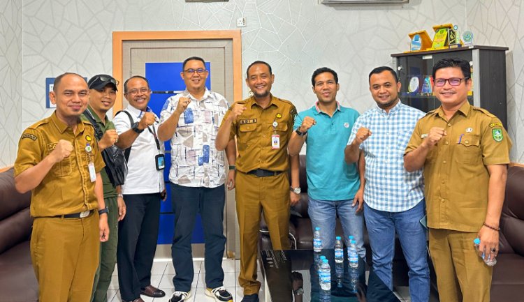 Sinergi Sukseskan MTQ Riau ke-43, PWI Bengkalis Tawarkan Gedung Jadi Pusat Media Center