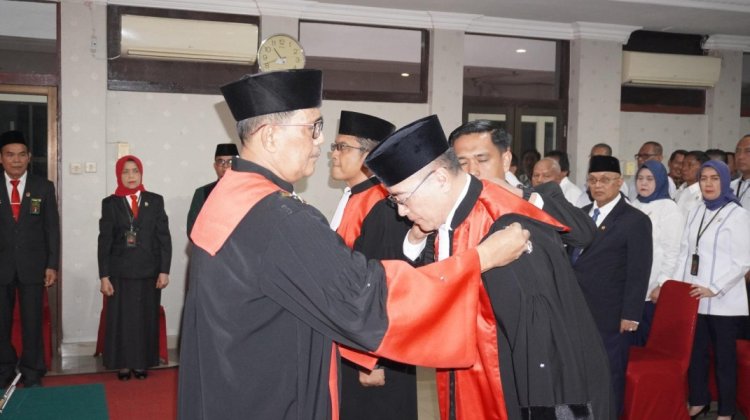 Tegaskan Komitmen Sinergi Dan Integritas, Bambang Trikoro Resmi Pimpin PN Pekanbaru