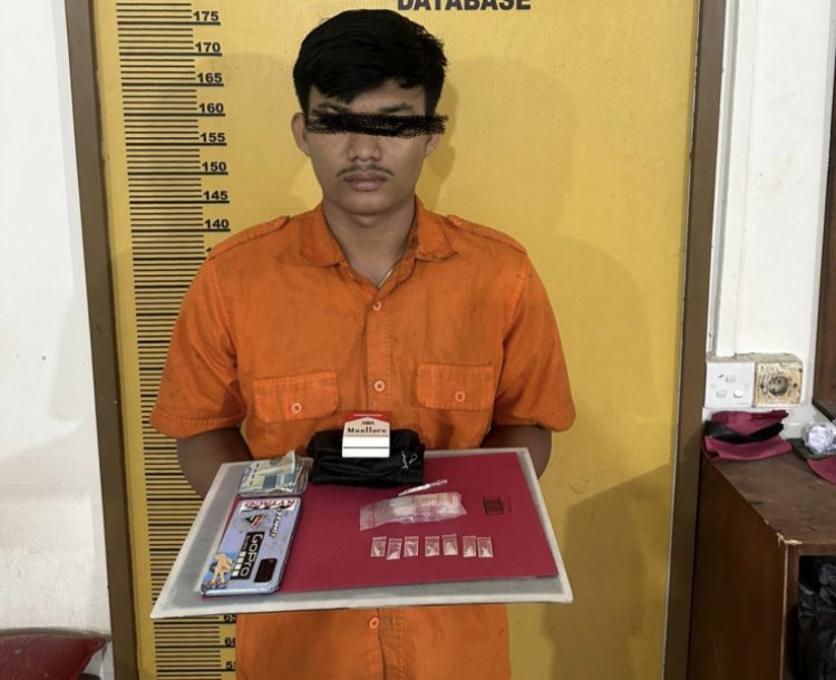 Bongkar Transaksi Narkoba Di Dekat Rumah Sakit, Polres Inhu Tangkap Satu Pelaku
