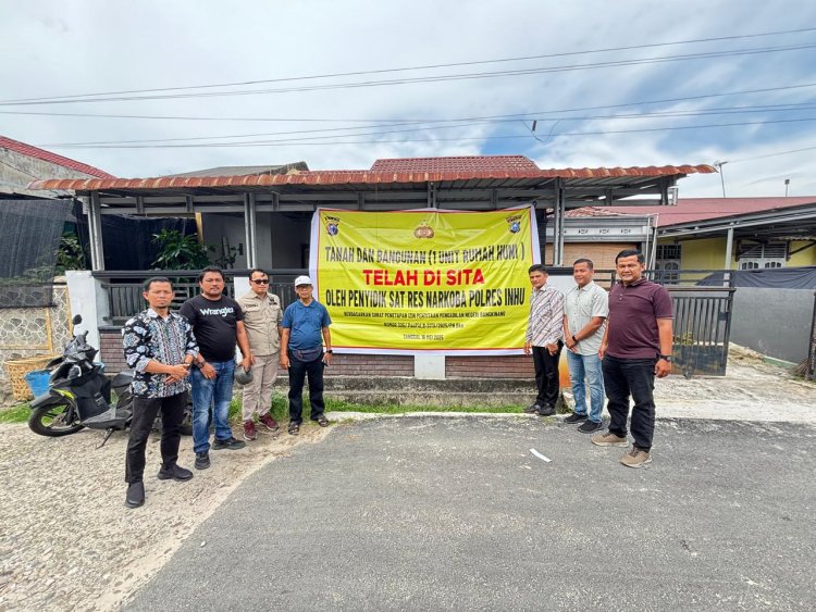 Satu Persatu Terkuak, Polres Inhu Sita Aset Rumah Mak Gadi Di Kampar