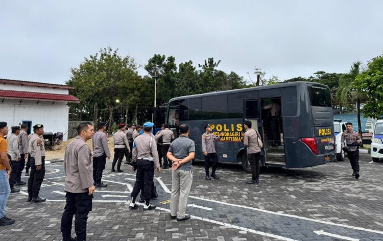 Berantas Anarkisme Dan Premanisme, 22 Personel Terbaik Polres Inhu Ikuti Pelatihan Khusus Tim RAGA