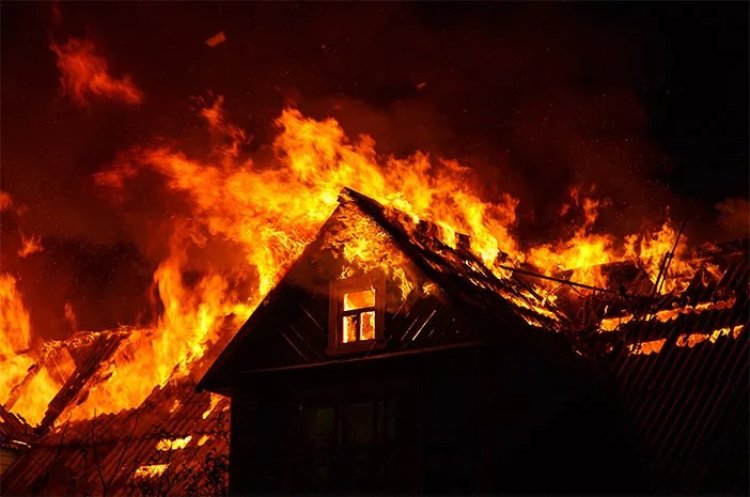 Rumah Warga Desa Koto Sentajo Kuansing Terbakar, Kerugian Capai Rp500 Juta Lebih
