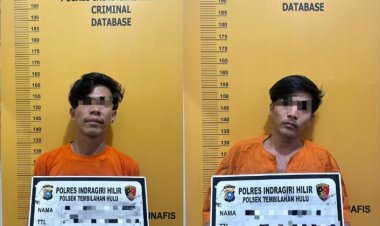 Pulang Mabuk, Dua Pemuda Inhil Tikam Kakak Iparnya Hingga Luka Parah