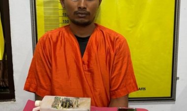 Ciduk Bandar Narkoba Di Desa Pejangki Inhu, Polsek Batang Cenaku Amankan 59 Gram Sabu