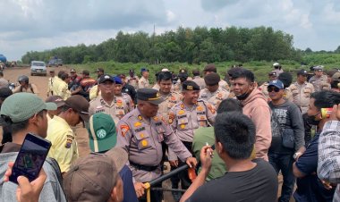 Tuntut Realisasi Anggaran CSR, Aliansi Pemuda Desa Kubangan Gelar Aksi Damai Di Kantor PT Arara Abadi