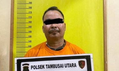 Usai Lakukan Gigitan Brutal, Pelaku Penganiayaan Di Rohul Berhasil Ditangkap Polsek Tambusai Utara