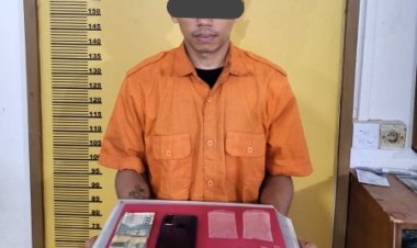 Bekuk Pengedar Narkoba Desa Seberida, Polres Inhu Sita 21 Paket Sabu Siap Edar