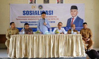 Menuju Generasi Sehat Indonesia, Komisi IX DPR RI Sosialisasi MBG Di Kampar