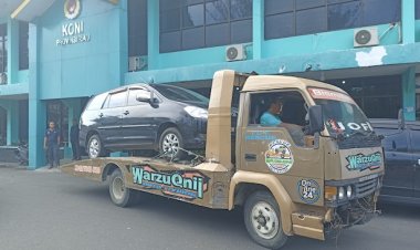 Terlibat Sengketa Ketenagakerjaan, Dua Mobil Dinas KONI Riau Disita Pengadilan Negeri Pekanbaru
