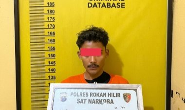 Sita 46 Gram Narkoba Jenis Sabu, Polres Rohil Amankan Seorang Mahasiswa Di Bagan Sinembah