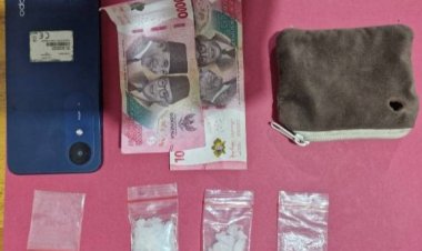 Beroperasi Ditengah Kebun Sawit, Polres Siak Berhasil Amankan Seorang Pria Pengedar Sabu