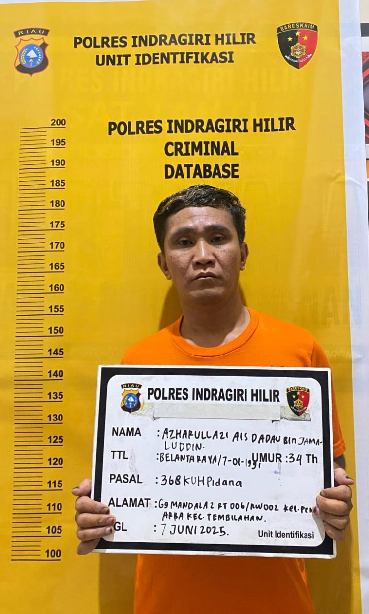 Tak Punya Uang Beli Tuak, Juru Parkir Tembilahan Ancam Pelajar SMP Pakai Badik