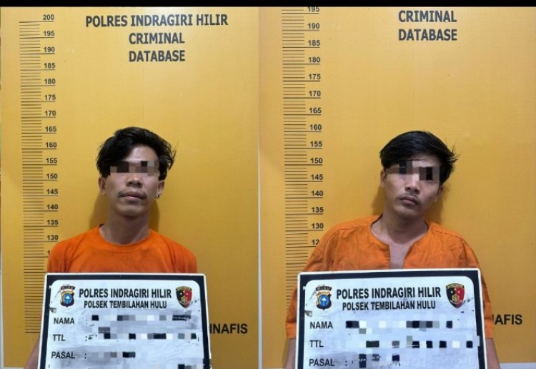 Pulang Mabuk, Dua Pemuda Inhil Tikam Kakak Iparnya Hingga Luka Parah