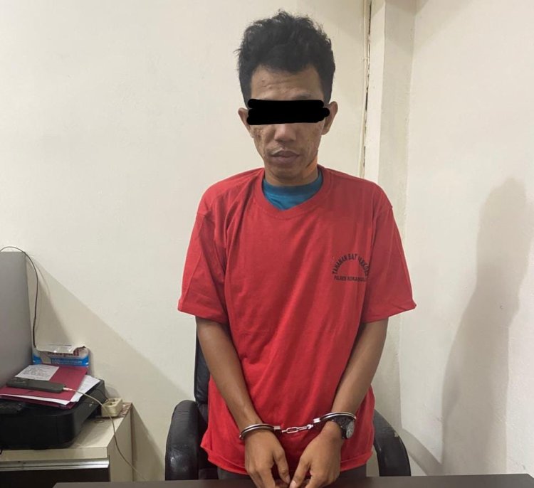Tangkap Pengedar Narkoba Di Desa Rambah Hilir, Polres Rohul Amankan 14 Paket Sabu