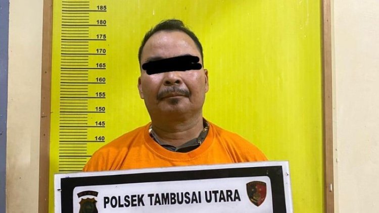 Usai Lakukan Gigitan Brutal, Pelaku Penganiayaan Di Rohul Berhasil Ditangkap Polsek Tambusai Utara