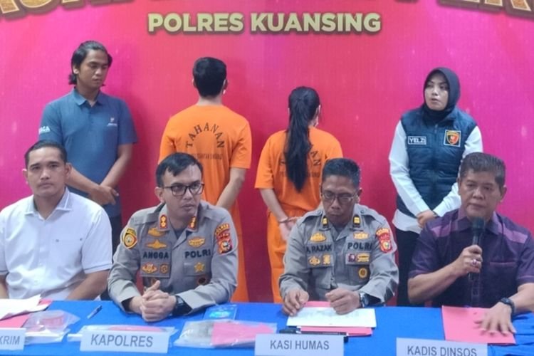 Temukan Rekaman Penyiksaan Di HP, Polres Kuansing Tetapkan Pasutri Pengasuh Balita Sebagai Tersangka